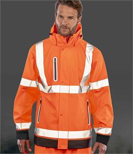 Result Recycled Heavy Duty Prism PU Safe and Dry Jacket